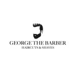 Sticker Decorativ Personalizat Salon Barber Shop / Frizerie, 45x97 cm, Negru, Oracal - imagine 4