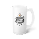 Halba de Bere Personalizata cu Mesaj "DRUNCLE" , 500 ml, transparenta, mata - imagine 4