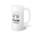 Halba de Bere Personalizata cu Mesaj, 500 ml, transparenta, mata - imagine 4